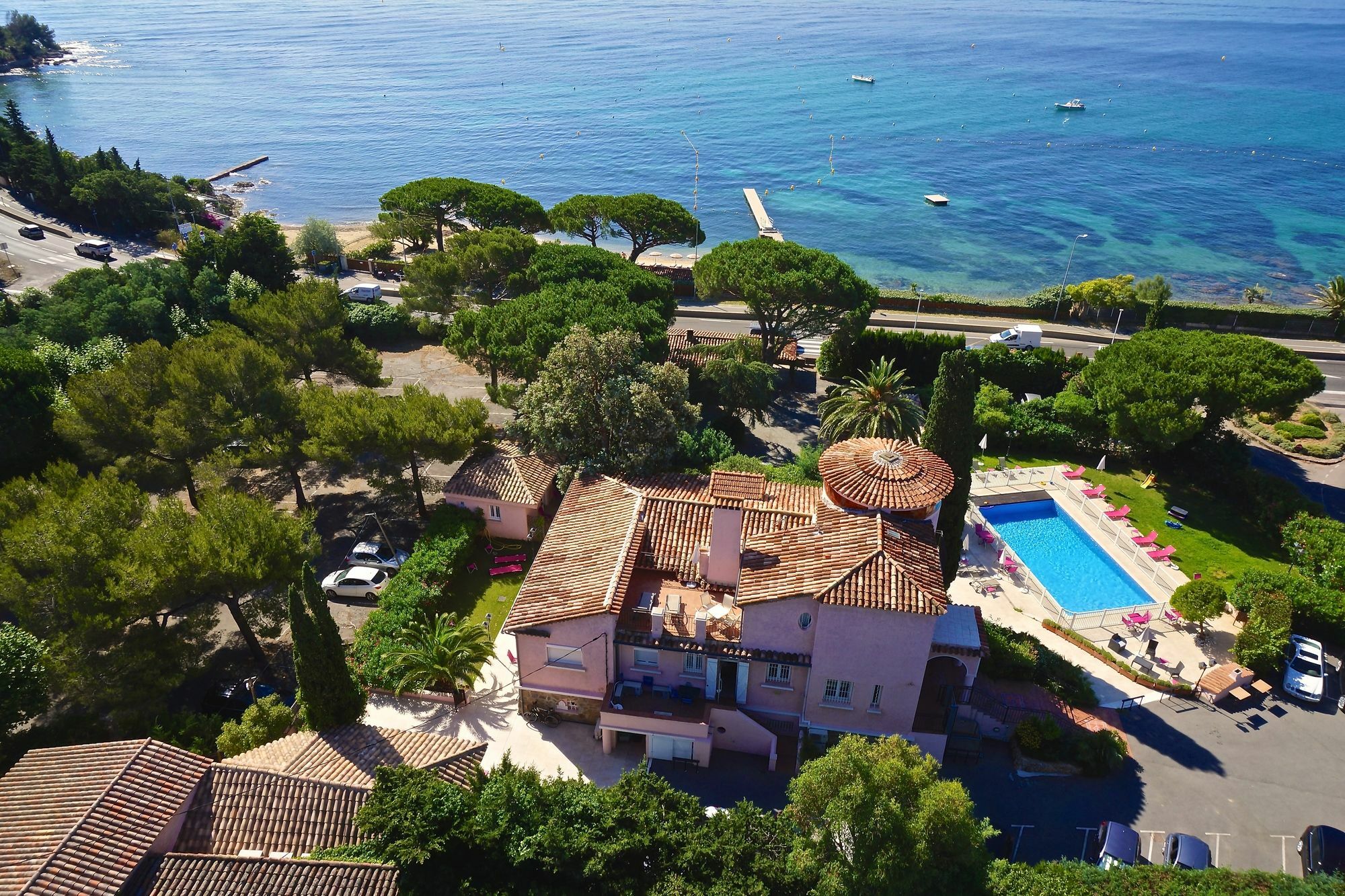 Hotel Villa Des Anges Grimaud Bagian luar foto