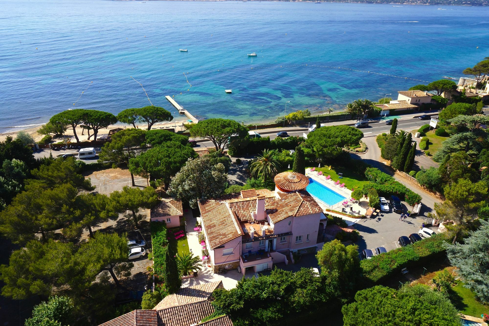 Hotel Villa Des Anges Grimaud Bagian luar foto