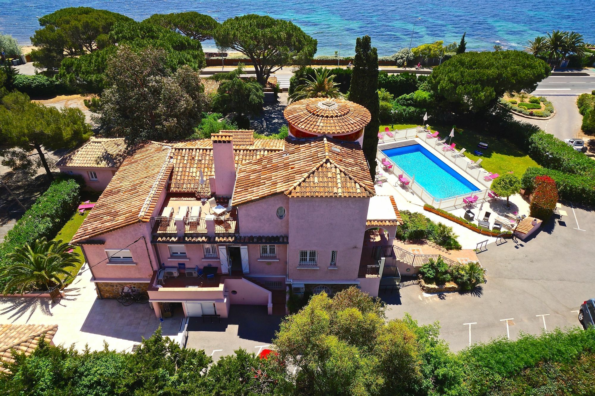 Hotel Villa Des Anges Grimaud Bagian luar foto
